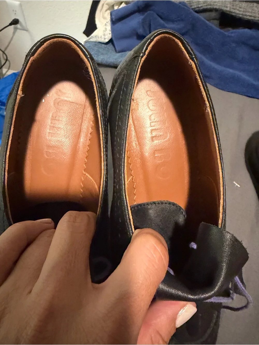 Lenox Fringe Kiltie Wingtip Oxfords in Black